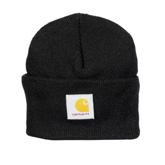 Carhartt Other - Carhartt Unisex One‎ Size Black Knitted Hat Winter Warm Cozy Casual Beanie